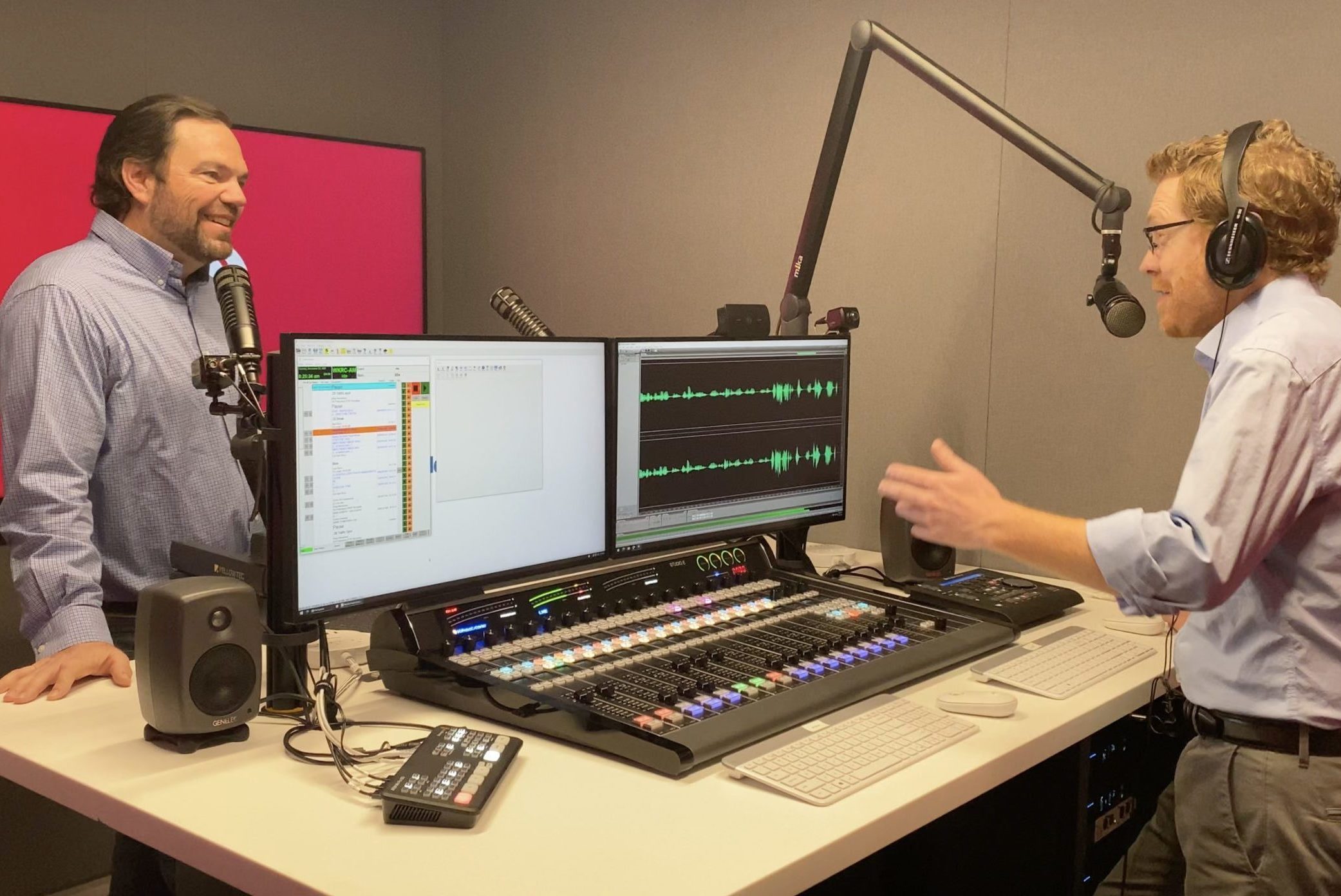 Mark Pottebaum in 700WLW Studio