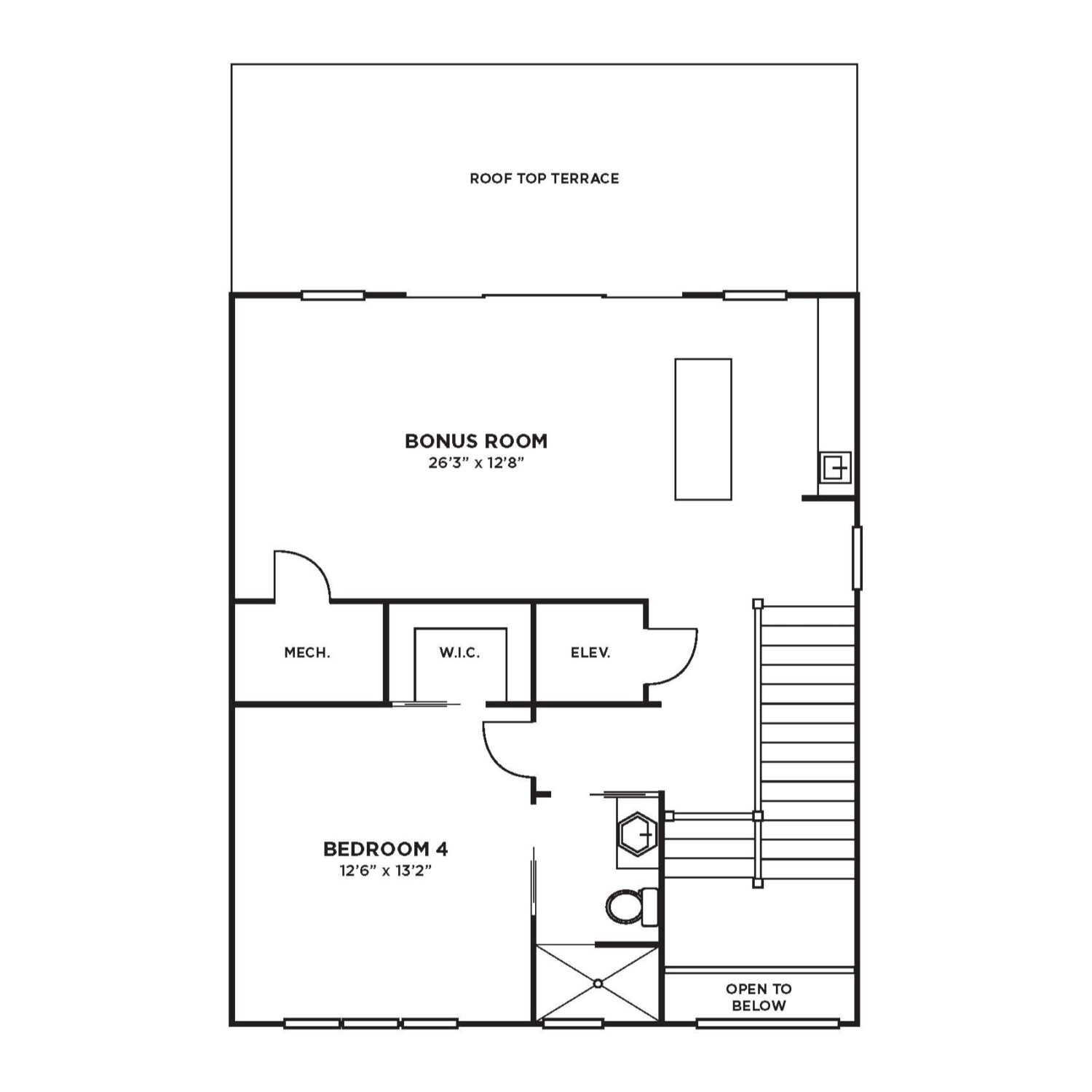 Fourth Floor Plans