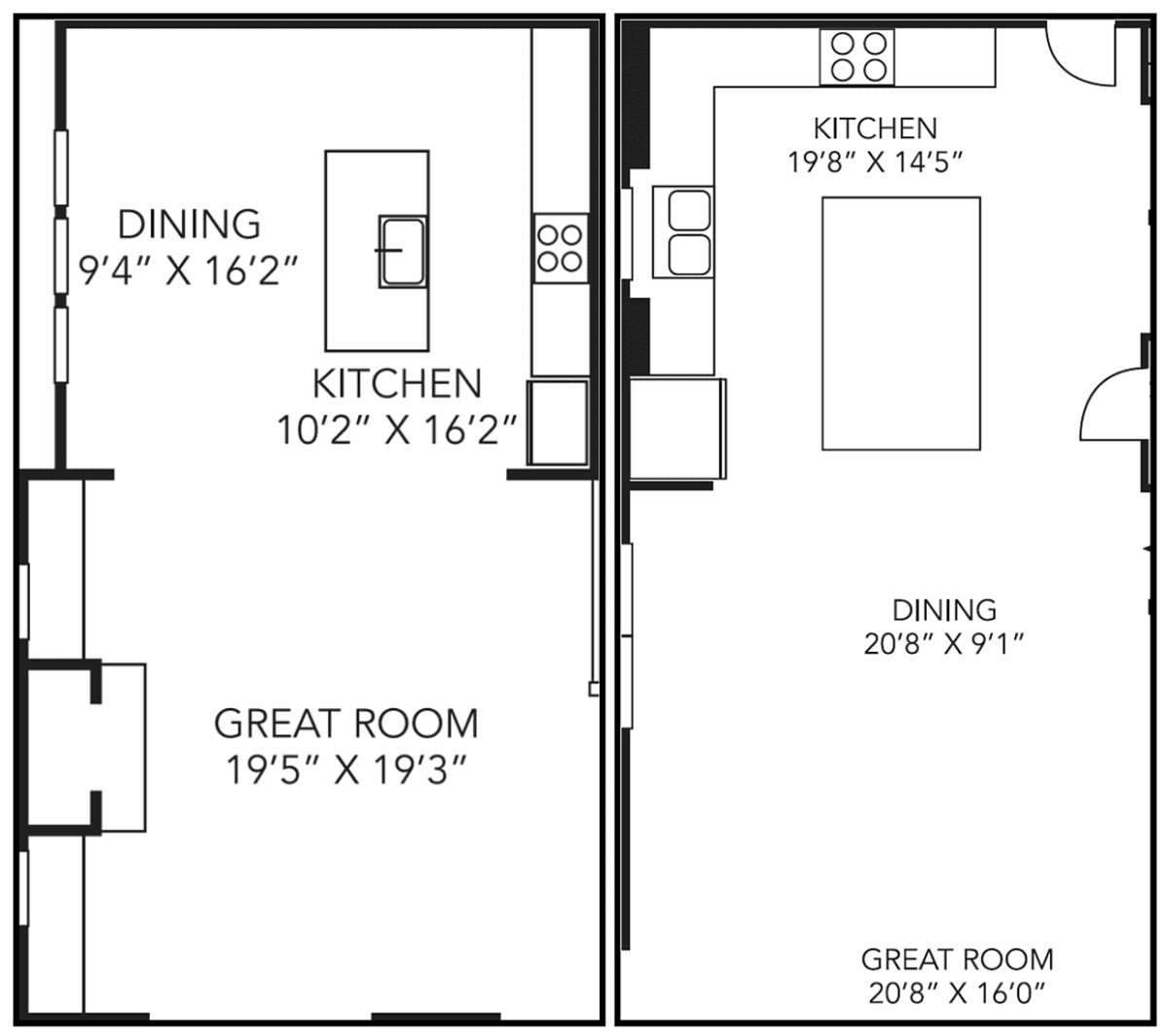 Open Floor Plan